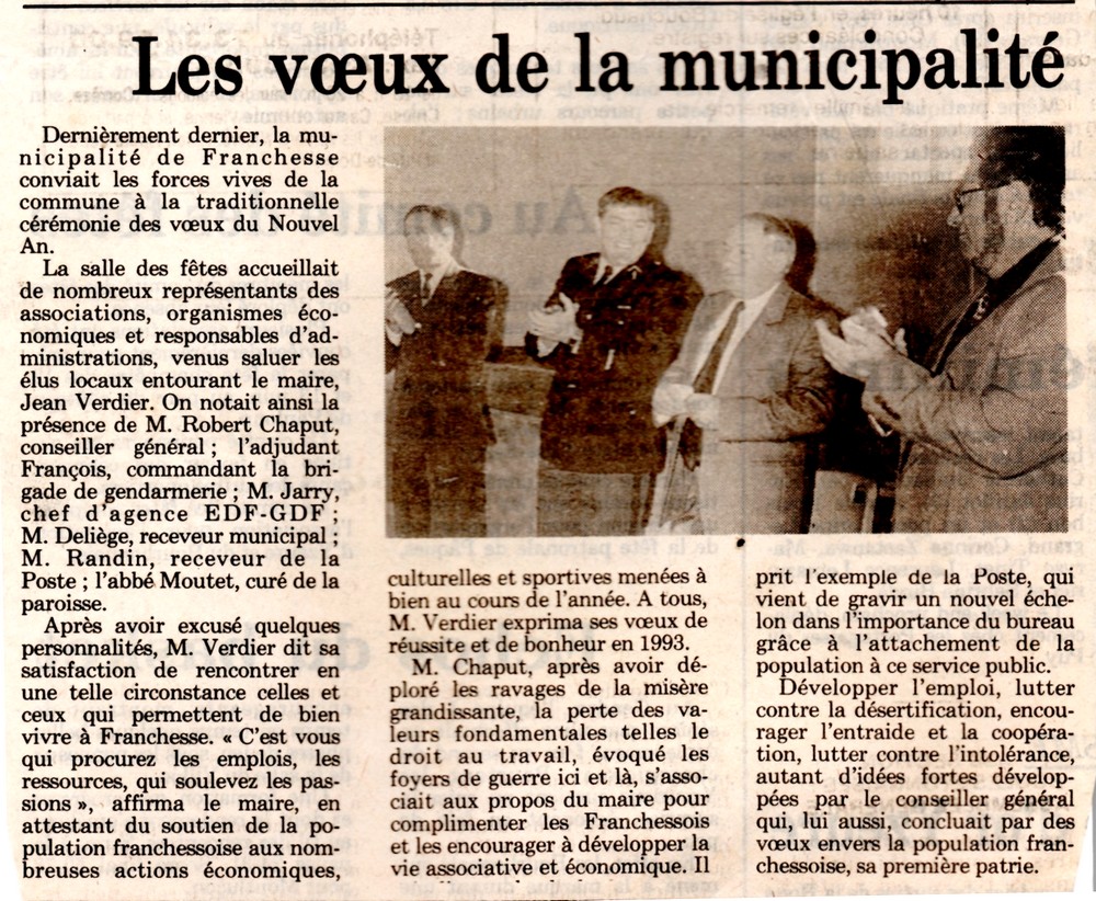 22 janvier 1993