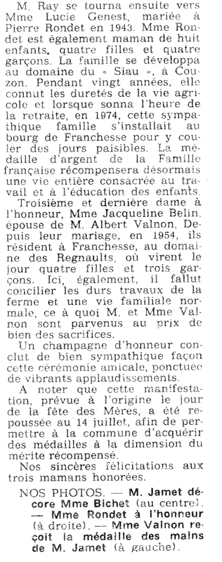 médaille famille texte 19 07 1979 2