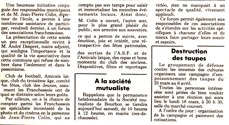 forum des associations 9 mars 1985 2