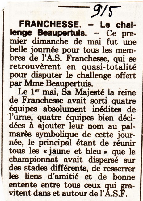 challenge Beaupertuis mai 1986