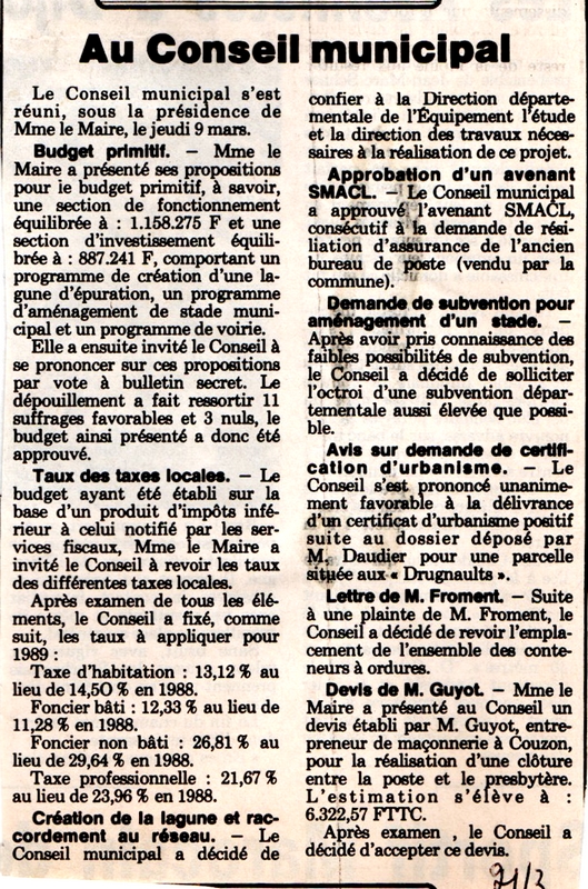 21 mars 1989