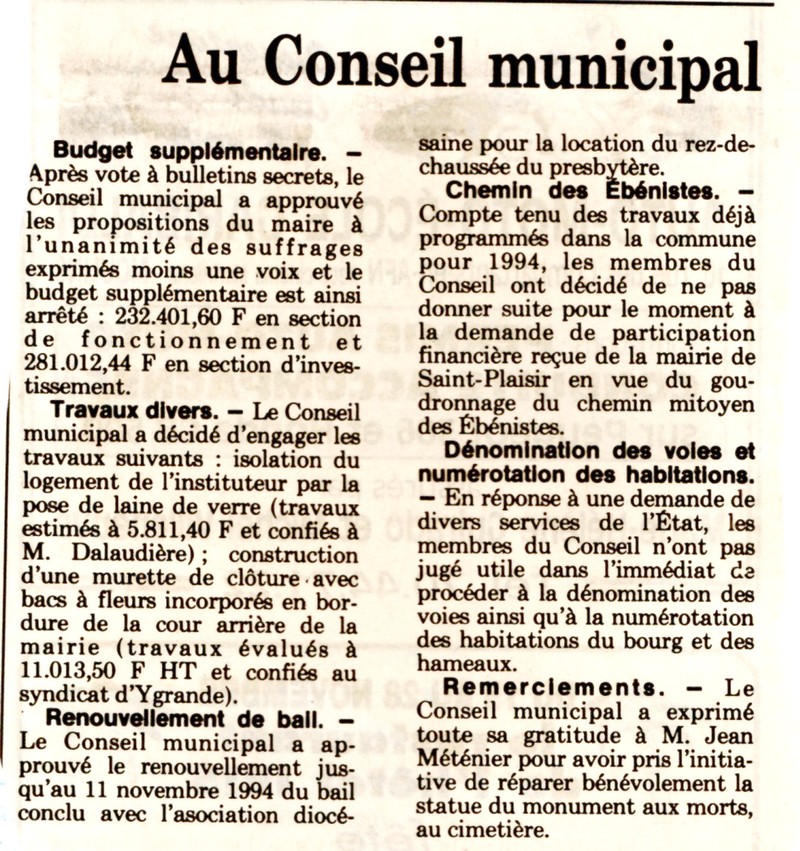 15 novembre 1993