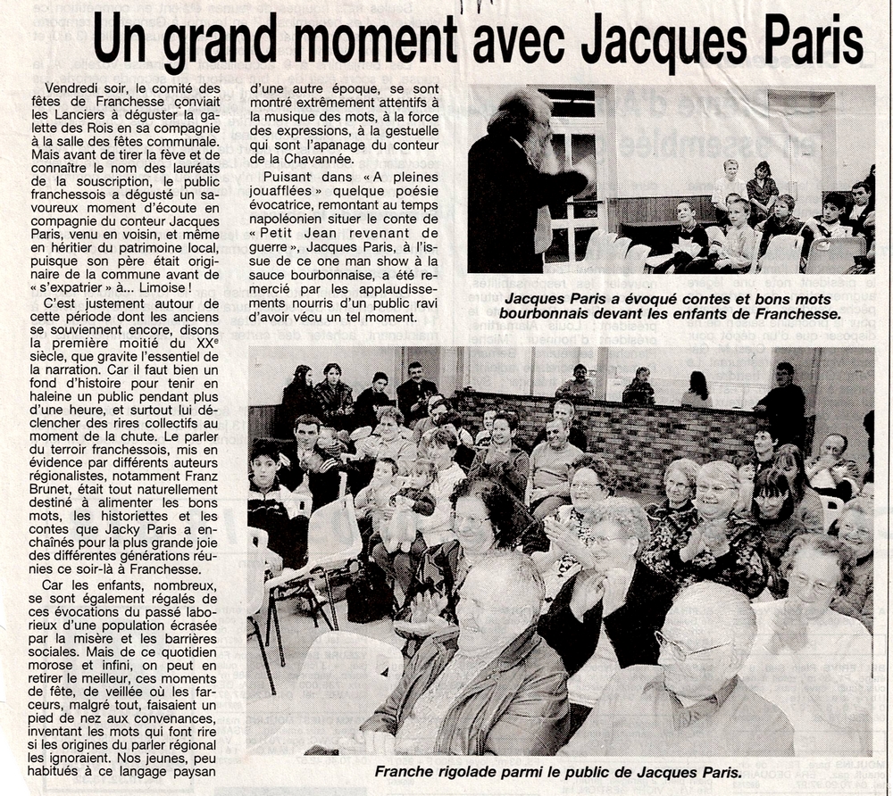 9 janvier 2001