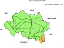 Etat des routes en Allier