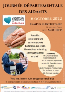 Journée départementale des aidants dans l’Allier, 6 octobre